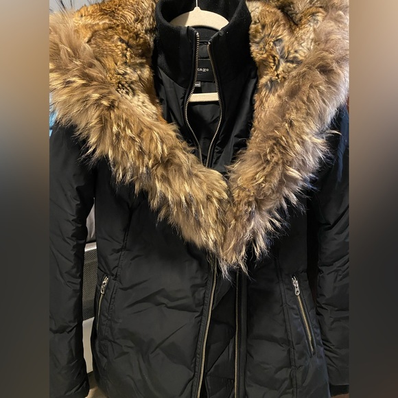 Mackage Jackets & Blazers - Black MACKAGE jacket REAL FUR XS size in VERY GOOD condition. Authentic jacket
